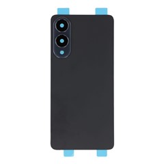 For Samsung Galaxy S25 Edge S937 Battery Housing with Camera Lens Cover (Without Logo) - Black