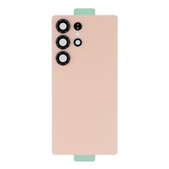 For Samsung Galaxy S25 Ultra S938 Battery Housing with Camera Lens Cover (without Logo) - Pink Gold