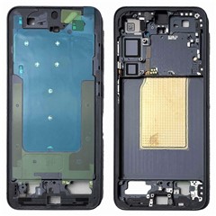 For Samsung Galaxy S25+ S936B (Global Version) OEM Front Housing Frame Repair Part (without Logo) - Blue Black