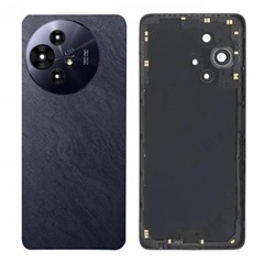  crazy horse texture leather card holder case Stand for Amazon Fire Phone - Black