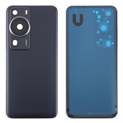 For Huawei P60 OEM Battery Housing with Camera Lens Cover - Black