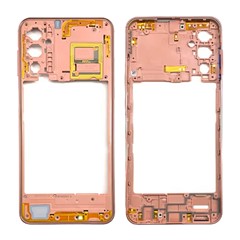 For Samsung Galaxy M23 5G SM-M236 Middle Plate Frame Mobile Phone Replacement Part (Without Logo) - Orange