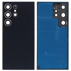 For Samsung Galaxy S24 Ultra S928 OEM Battery Housing with Camera Lens Cover - Black