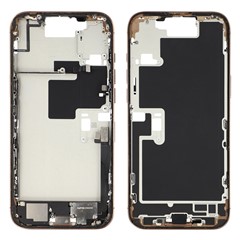 For iPhone 16 Pro Max OEM Disassembly Middle Plate Frame Spare Part - Gold