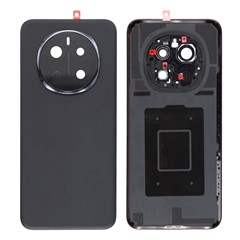 For Honor Magic7 5G OEM Battery Housing with Camera Lens Cover - Black