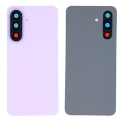 For Samsung Galaxy A37 5G Battery Housing with Camera Lens Cover - Purple