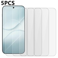 5Pcs For Oppo Find X10 5G Front Screen Protector 0.3mm 2.5D Tempered Glass Film, Not Full Covering - Transparent