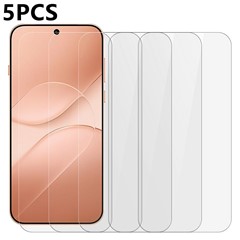 5Pcs For Oppo Find X10 Pro Max 5G Front Screen Protector 0.3mm 2.5D Tempered Glass Film, Not Full Covering - Transparent