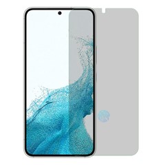Privacy Screen Protector for Samsung Galaxy S22+ 5G / S23+ , Full Cover Anti-Spy Tempered Glass Screen Film (Support Fingerprint Unlock)