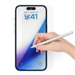 For iPhone 15 Pro / 15 Paper-like Screen Protector Sensitive Touch Ultra Clear Soft PET Screen Film