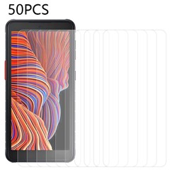 Bulk Purchasing 50Pcs Tempered Glass Film for Samsung Galaxy Xcover 5 , Full Glue Mobile Phone Ultra Clear Screen Protector