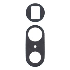 For Google Pixel 7 Pro 5G OEM Rear Camera Rim Lens Cover with Adhesive Sticker (Without Logo)