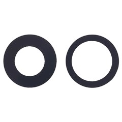 For iPhone 17 1 Set OEM Rear Camera Rim Lens Cover with Adhesive Sticker (Without Logo)