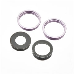  crazy horse texture leather card holder case Stand for Amazon Fire Phone - Black