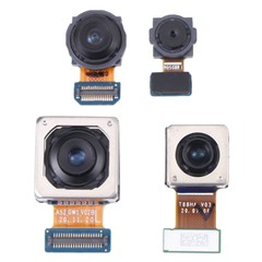 1 Set For Samsung Galaxy A72 4G SM-A725 OEM Rear Camera Lens Module Part (Without Logo)