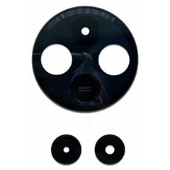 For Xiaomi Redmi 14C 4G / 5G OEM Phone Rear Camera Rim Lens Cover (Without Logo) - Black