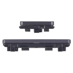 For Google Pixel 7a OEM Side Buttons Set (Mute+Power+Volume Buttons) (Without Logo) - Black