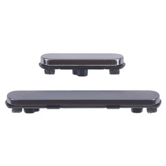 For Google Pixel 9 Pro OEM Side Buttons Set (Mute+Power+Volume Buttons) (Without Logo) - Black