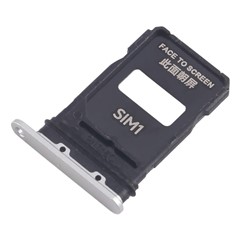 For Xiaomi 15 Pro SIM Card Tray Holder Replacement Part (without Logo) - White