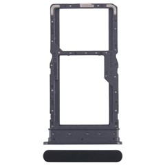 For Samsung Galaxy A06 5G A066 OEM Dual SIM Card Holder Replacement Part (Without Logo) - Black