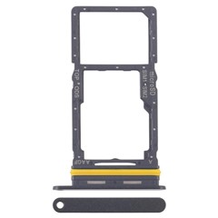 For Samsung Galaxy A17 5G A176 OEM Dual SIM Card Holder Replacement Part (Without Logo) - Black