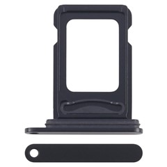 For iPhone 16e OEM Dual SIM Card Tray Holder Replacement Part (without Logo) - Black