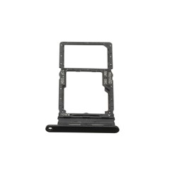  crazy horse texture leather card holder case Stand for Amazon Fire Phone - Black