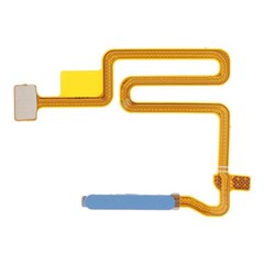 For Oppo A16 OEM Home Key Fingerprint Button Flex Cable Part (Without Logo) - Blue