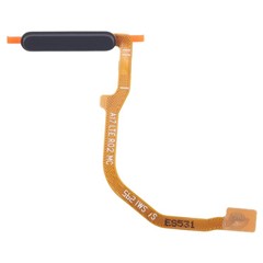 For Samsung Galaxy A17 4G A175 OEM Fingerprint Identification Flex Cable Power On  /  Off Cable (Without Logo) - Black