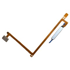For vivo Y20 / Y20s / Y20i OEM Home Key Fingerprint Button Flex Cable Part (Without Logo) - White