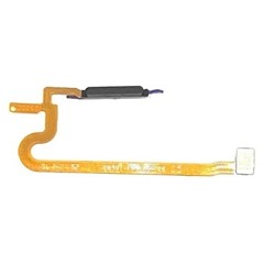 For vivo Y18 4G / Y28s 5G OEM Home Key Fingerprint Button Flex Cable Part (Without Logo) - Black
