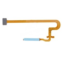 For Oppo A18 4G / A38 4G OEM Home Key Fingerprint Button Flex Cable Part (Without Logo) - Blue
