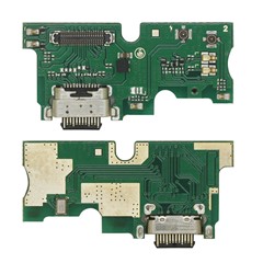 For T-Mobile REVVL 5G Dock Connector Charging Port Flex Cable Repair Part (Without Logo)