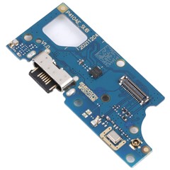 For Motorola Moto G22 Dock Connector Charging Port Flex Cable Replacement Part (without Logo)