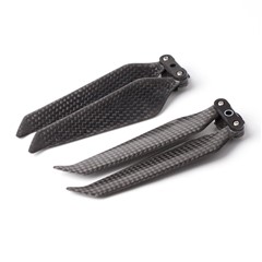 1 Pair For DJI Mavic 2 Pro  /  Zoom 8743F Low Noise Carbon Fiber Propellers OEM RC Drone Replacement Part (Without Logo)