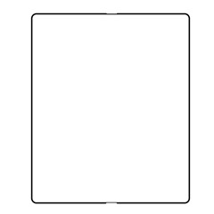 For Samsung Galaxy Z Fold6 5G F956 OEM Display Screen Outer Film Replacement Part (Without Logo)