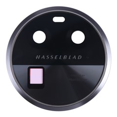 For Oppo Find X6 OEM Back Camera Lens Holder Cover with Glass Part (Without Logo) - Black