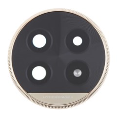 For Realme 13 Pro 5G (Global) OEM Back Camera Lens Holder Cover with Glass Part (Without Logo) - Black