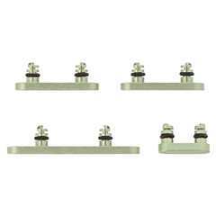  crazy horse texture leather card holder case Stand for Amazon Fire Phone - Black