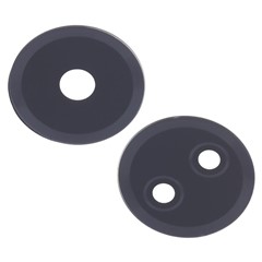 For Xiaomi Redmi 13C 4G Rear Back Camera Lens Cover Replacement Part (Without Logo) - Black