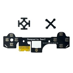 Controller Button Kit for Sony PlayStation 5 BDM030 / 040 / 050 , Custom Tactile D-pad Flex PCB Mechanical Switch Upgrade