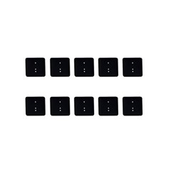 10Pcs Keycaps Symbol : Key (Danish Layout) for Macbook Air 13 inch (2018) A1932 / Macbook Pro 13 inch (2017) A1706 Laptop Keyboard