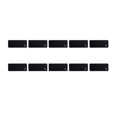 10Pcs Keycaps Symbol SHIFT Right Key (Danish Layout) for Macbook Air 13 inch (2018) A1932 / Macbook Pro 13 inch (2017) A1706 Laptop Keyboard