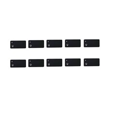 10Pcs Keycaps Symbol Caps Lock Key (Danish Layout) for Macbook Air 13 inch (2018) A1932 / Macbook Pro 13 inch (2017) A1706 Laptop Keyboard