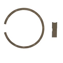 2Pcs/Set For iPhone 13/13 Pro/13 Pro Max 6.7 inch Magnetic Ring Sticker Replacement Parts Mobile Phone Accessories (Without Logo)