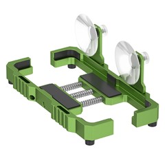 BEST BST-KB5 Screen Side Mount Clamp Cell Phone Screen Side Hanging Holder with Suction Cup