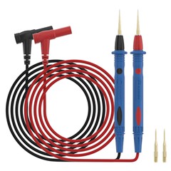 SUNSHINE SS-024B Replaceable Stainless Steel Multimeter Test Leads with 4 Needles