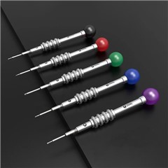 2UUL SD92 5-Piece Precision Steel Screwdriver Set for Phone, Home Appliance Repair