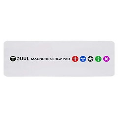 2UUL ST93 14x3.5cm Magnetic Screw Pad Accessories Organizer Mat for Phone Repairing