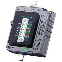 QIANLI iBridge A3 For iP  /  Type-C Charging Port Comprehensive Analysis Tester Automatic Scanner with HD Display